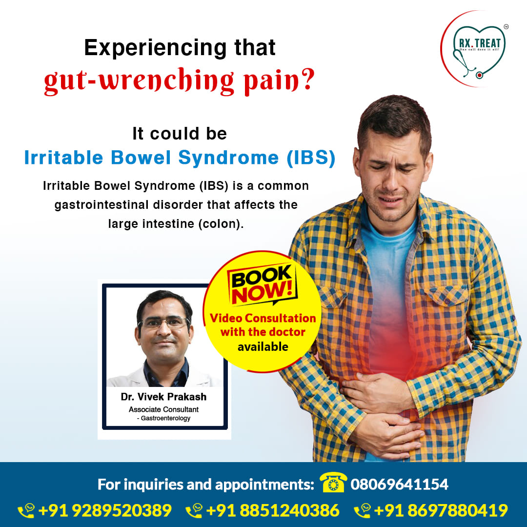 Abdominal pain is a common symptom of Irritable Bowel Syndrome (IBS). 

Consult our expert gastroenterologist today.

WhatsApp 092895 20389 for consultations.

#rxtreatwellness #rxtreat #gastroenterology #Gastroenterologist #gastroenteritis #IrritableBowelSyndrome #ibsawareness