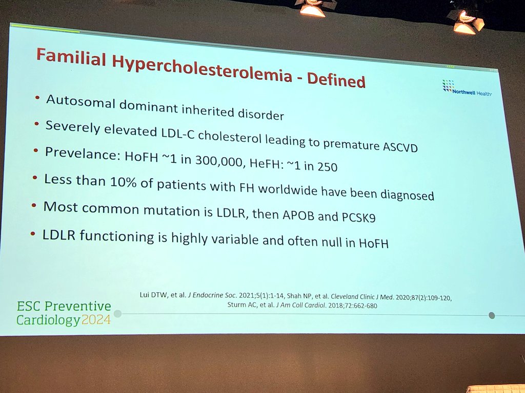 Dr @EugeniaGianos discusses #FH in a young patient: how early to treat? #ESCPrev2024 #KnowFH