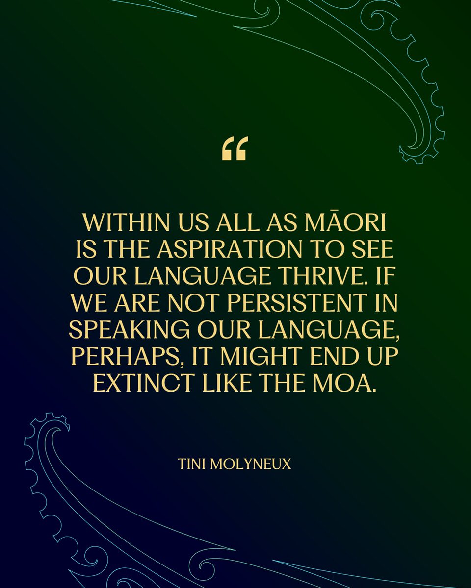 Ka whakawhiwhia ki a Tini Molyneux Te Tohu Oranga Angitu. 🌟 He mea tautoko nā @whakaatamaori. #ngātohureomāori2024 #reomāori