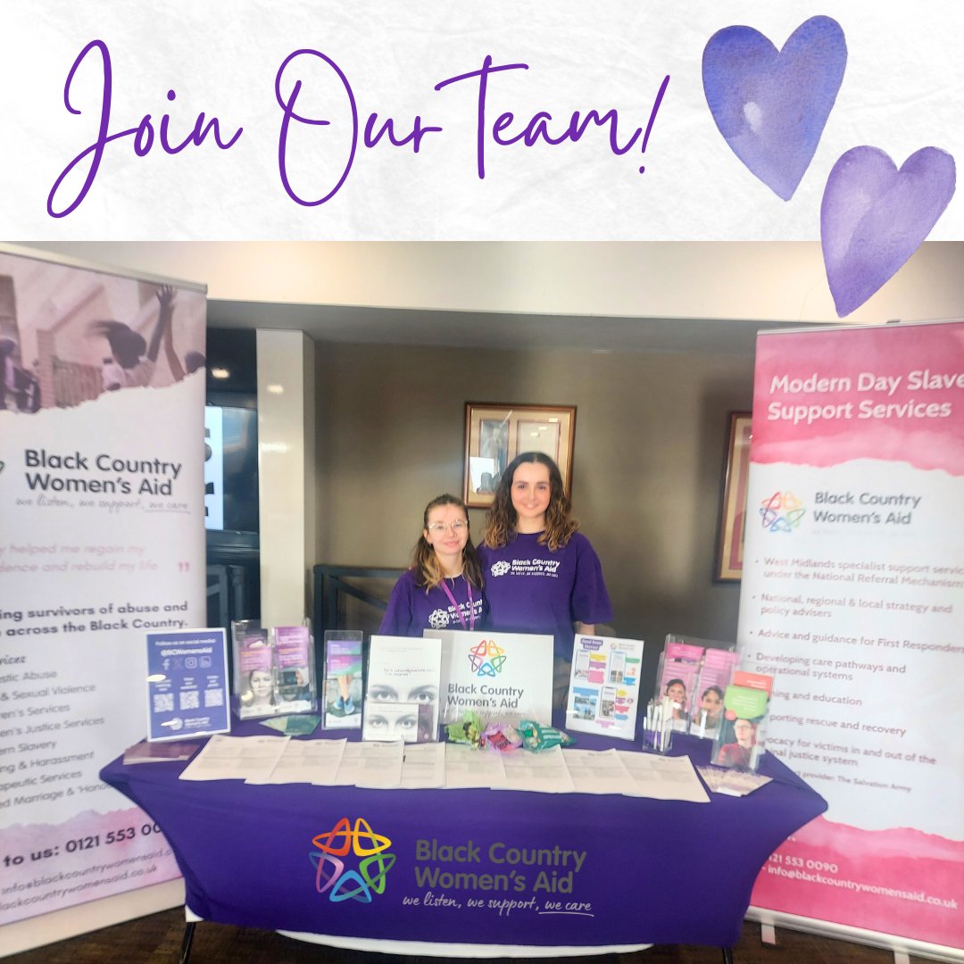Head down to West Brom Jobs Fair today to speak to a member of our staff about our job vacancies✨ Details: 🕙 10AM - 1PM 📆 26.04.2024 📍 The Hawthorns You can view all of our vacancies on our website here 👉 blackcountrywomensaid.co.uk/work-for-us/ #GoodNewsFriday @TheJobFairs