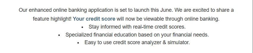 That 👇 is from a credit union. Is this some WEF China BS? Is this monitoring? I thought banks & credit unions couldn't access your score without your permission? 
Do other banks & credit unions have this? 
Any help would be appreciated.
#Banking #MONEY #creditunions #Finance