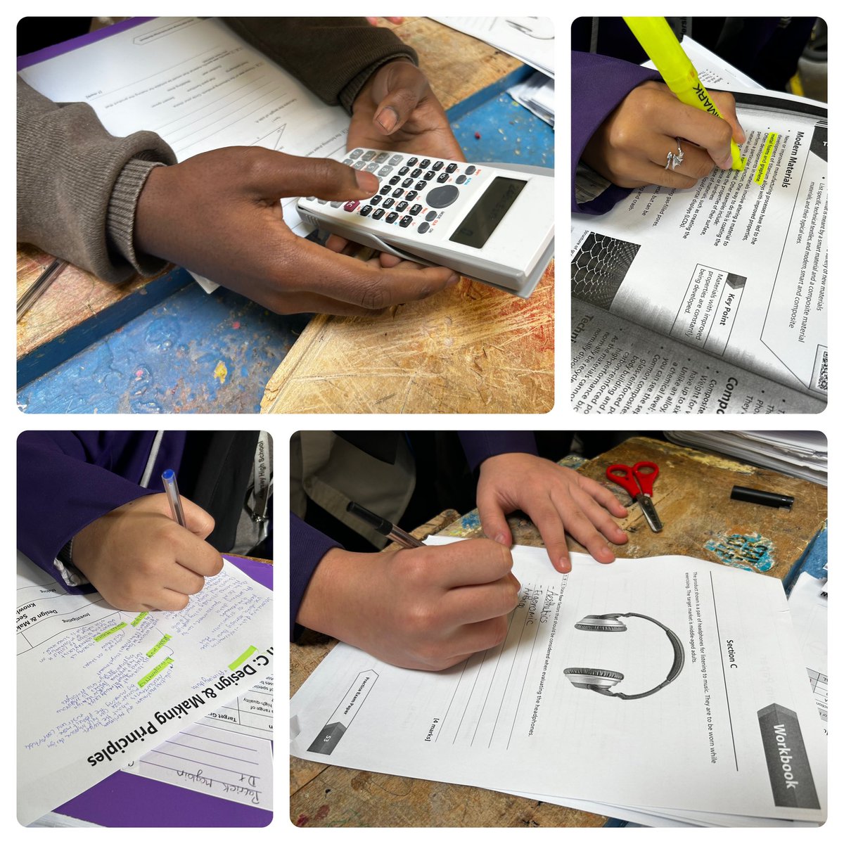 Some great revision this morning from year 11 using their PLPs and assessment reflection sheets. <a href="/AldersleyHighSc/">AldersleyHighSchool</a> #revision #DT