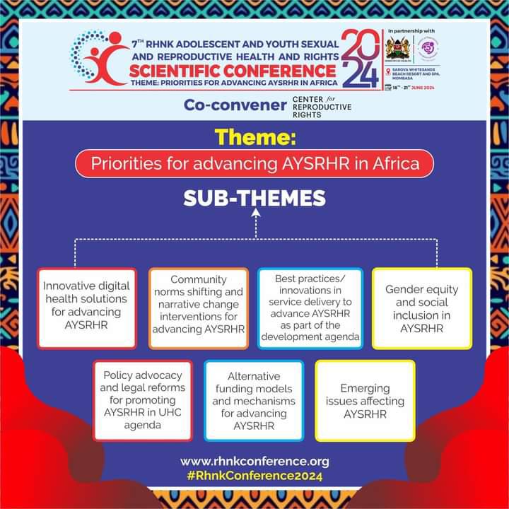 Eager to be part of something groundbreaking? Join us at our upcoming #AYSRHR conference! 
Reserve your place now to connect with professionals, network with colleagues, and help shape the future of SRHR.
Sign up today for the #RHNKConference2024!
@rhnkorg