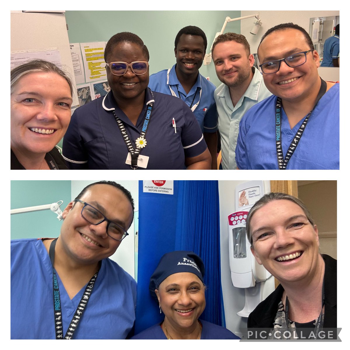 Brilliant #ConnectingWithCare today ⁦@HHFTnhs⁩ - meeting SAS anaesthetists and seeing the urology team in action. Great teamwork, teaching and learning and such compassionate care. Thank you!