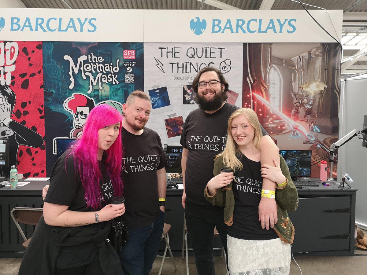 SilverScriptUK's tweet image. Good morning from WASD, come  play the demo for The Quiet Things and chat to the team 👋

#WASD #IndieGameDev