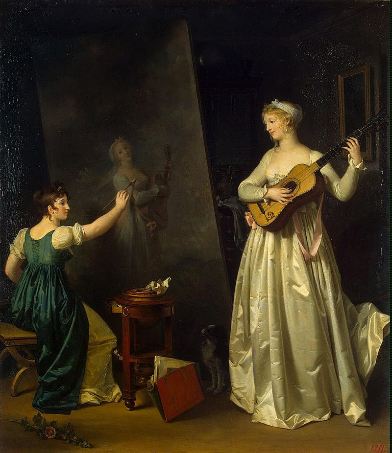 Marguerite Gérard - Artiste peignant le portrait d'une musicienne - 1800

Saint-Pétersbourg, musée de l'Ermitage

#margueritegérard #margueritegerard #gerard #womenpainters #femmespeintres #saintpetersburg #hermitagemuseum