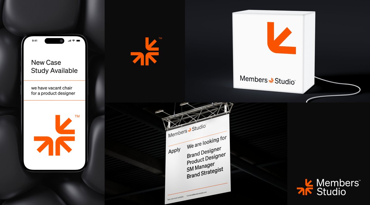 Members Studio — Logo & Visual Identity