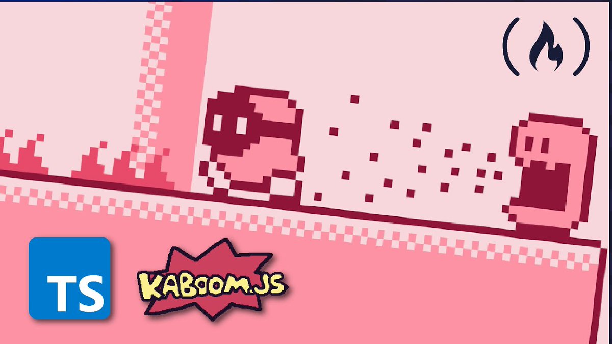 えーーこれ作りたすぎる！！！

この動画、なんとTypeScriptとKaboom.jsを用いてあのカービーの2Dゲームを作る方法を解説してる！！
 
めちゃくちゃ可愛いんだけど🥺 しかもしっかり、カービー特有の敵を吸い込んで吐き出すとか空気を口に含んでぷかぷか浮かぶとかも再現されてる！（すごい😎）…