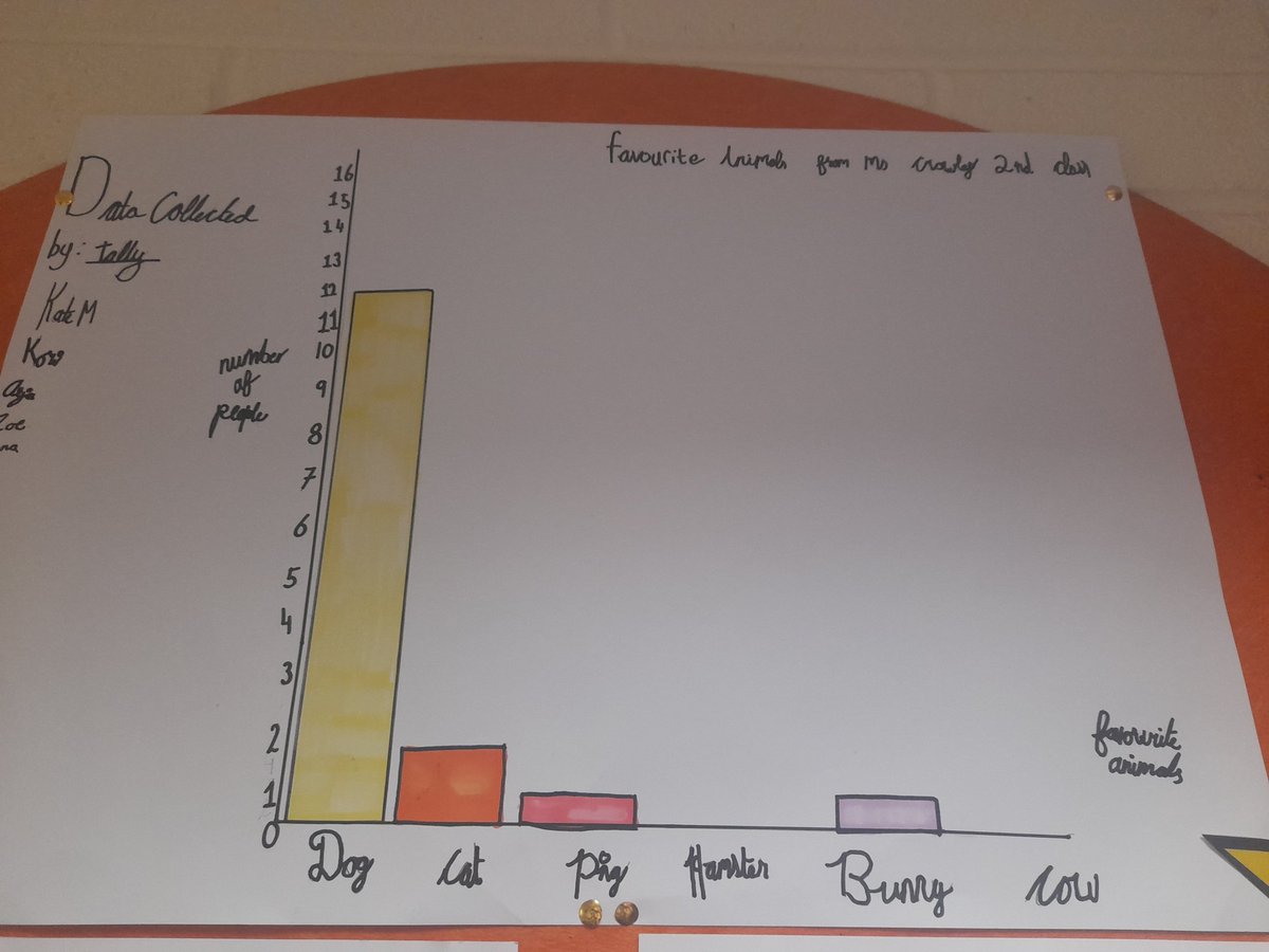 Ms.Carmody's 4th @TogherGirls were very busy this week gathering/recording data for Ms.Bailey's @HiberniaCollege Maths lessons. They presented the results in graph format. Mìle buìochas Ms.Bailey for all of your hard work. @cork_cesc @OidePrimarySTEM #maths #togher
