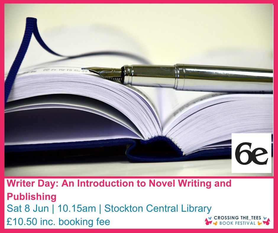 Writer Day: An Introduction to Novel Writing and Publishing Join Gillie Hatton of @Sixth_Element for an introduction to the basics of novel writing and publishing. 🗓️ Sat 8 Jun | 10.15am | Stockton Central Library 🎟️ crossingthetees.org/whats_on/write…