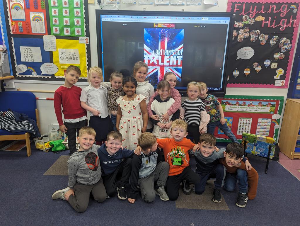 Well done to all our semi finalists of Pembroke Dock's Got Talent in Miss McGrath's class, you were amazing! @HeadPdcs