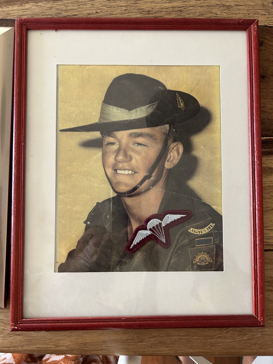 Thanks Alf #Perth ur service in Australia Army He went to the silent war #Borneo #Malaya 1960 - 1963 Alf was in St Michael’s Boys Orphanage #BaulkhamHills NSW #AnzacDay2024 ⁦@AWMemorial⁩ ⁦@KarlJames_1945⁩ ⁦@RSL_Australia⁩ #CareLeaversServiceMatters ⁦