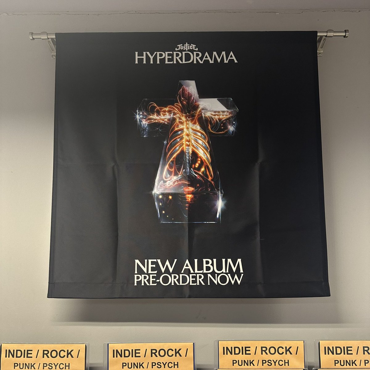 BRAND NEW BANNER Justice - ‘Hyperdrama’ piccadillyrecords.com/153240/Justice… @Edbanger_Rec @becausemusic