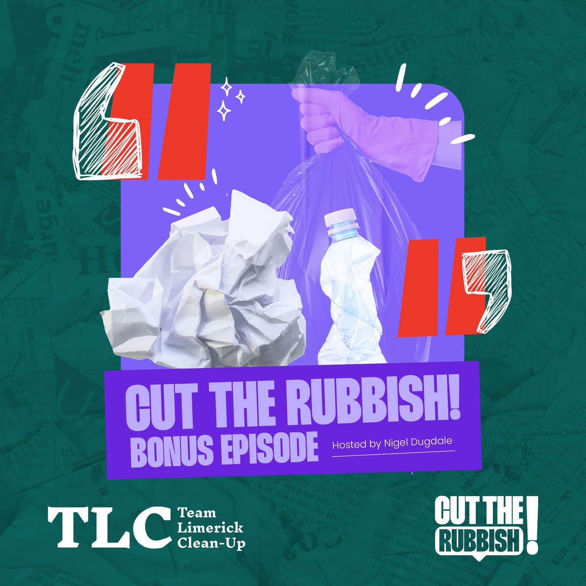 Bonus episode of Cut The Rubbish out now! Nigel Dugdale of @Live95Limerick chats to the team and volunteers on TLC9 Day ☘️ Tune in to hear from JP McManus, Helen O’Donnell, Paul O’Connell, AP McCoy and many more! Available wherever you get your podcasts 🎧