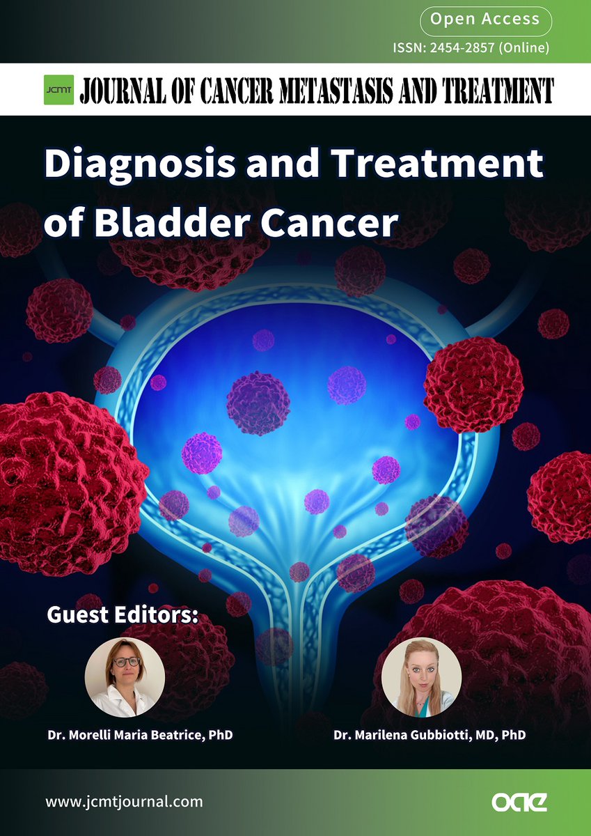 📢 Call for Papers! Special Issue on 'Diagnosis and Treatment of Bladder Cancer'. Explore advancements in bladder cancer research, from diagnostics to AI applications, aiming to enhance patient outcomes. Details:oaepublish.com/specials/jcmt.… #BladderCancer #Research