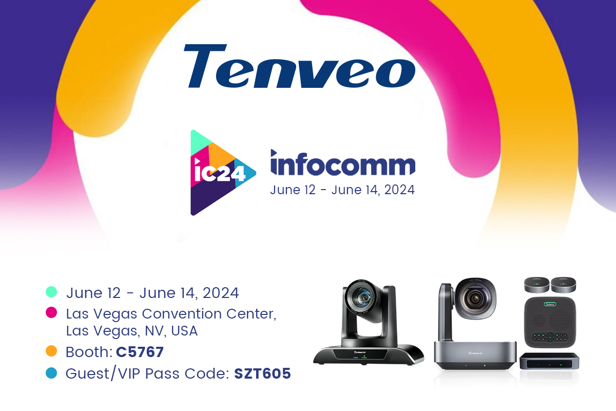 Tenveo is coming back to Las Vegas for #InfoComm2024. Join us for our latest products, if you missed the just past NAB2024!

Date: 12 - 14 June
Location: Las Vegas Convention Center, Las Vegas, NV, USA
Booth: C5767
Use our invitation code: SZT605 to register now!

#infocomm2024