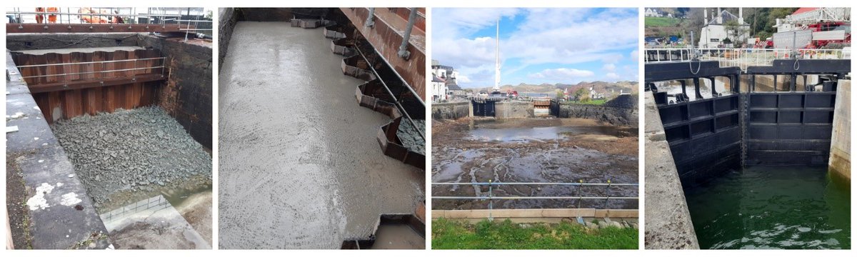 The team at <a href="/scottishcanals/">Scottish Canals</a> have been busy working hard to get the final pieces of work complete the rewatering Crinan Basin. 

The canal is now on schedule to reopen on Monday 29th April, a day earlier than anticipated!

Find out more at bit.ly/CrinanWinterWo….