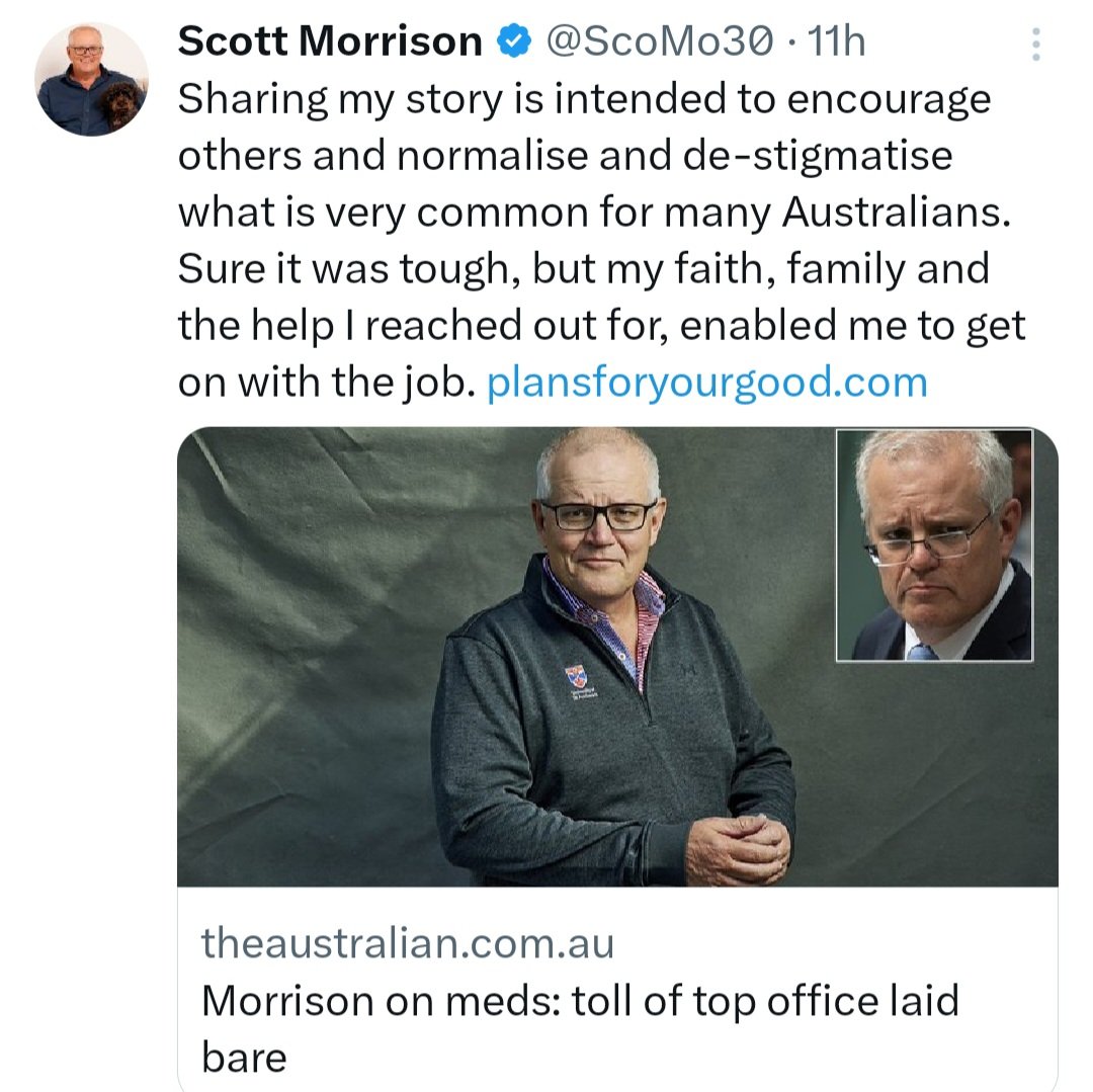 He didn't get the tag #ScottyFromMarketing for nothing. Our boy has a book to sell. While I'm here #auspol , who actually coined the term #ScottyFromMarketing ?