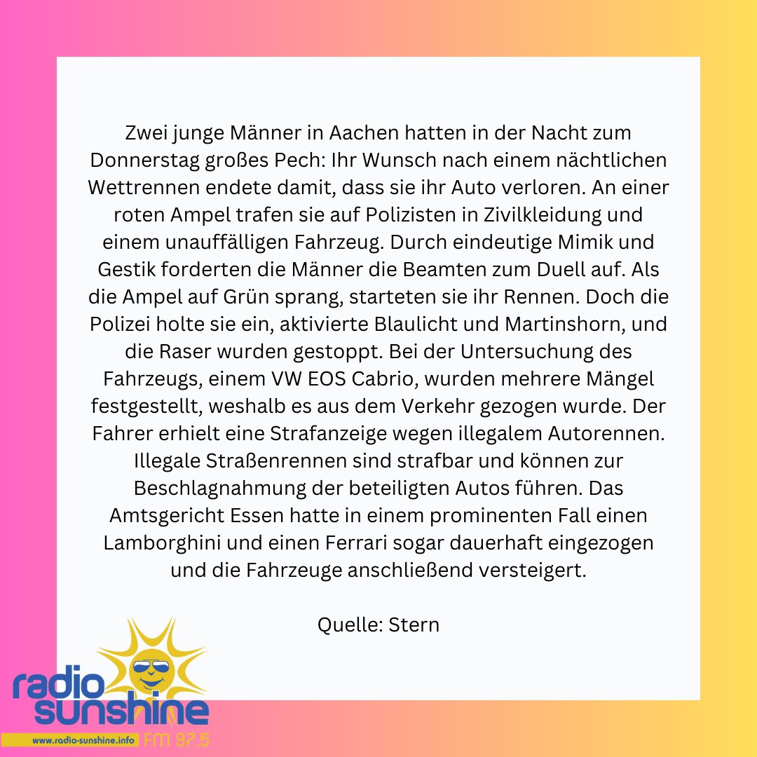 #Autorennen #Polizei #Aachen #Verkehrssicherheit #Raser #Illegal #Straftat #Blaulicht #Martinshorn #Strafanzeige #Verkehrskontrolle #Gefahr #Verkehrsunfall #Straßenverkehr #Sicherheit #VWEOS #Cabrio #Beschlagnahmung #Amtsgericht #Essen #Ferrari #Lamborghini #Versteigerung #Mängel