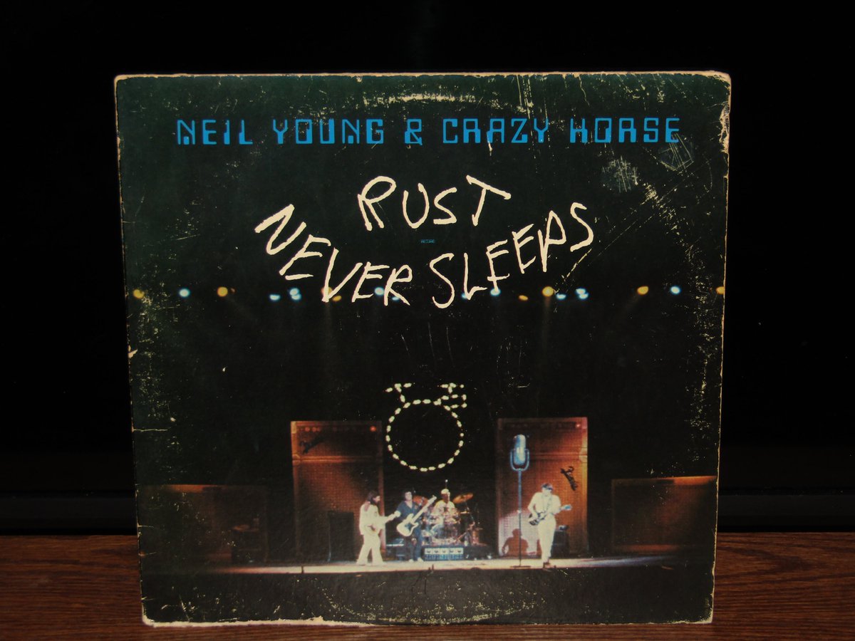 Neil Young & Crazy Horse - Rust Never Sleeps Although it may nap occasionally. #vinylrecords #vinylcollection #vinylcommunity #NowPlaying #nowspinning #vinylcollection