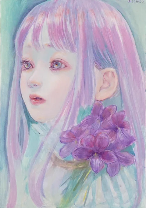 #私はこういう絵師です見た絵師全員参加 八割方左を向いています