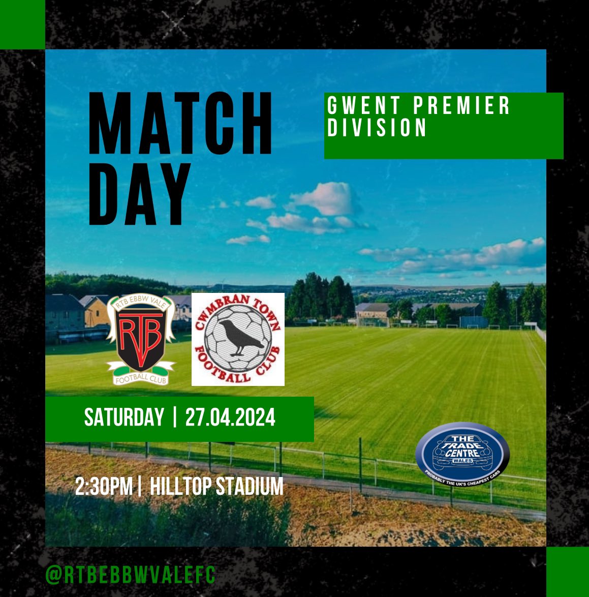 The first team return to league action at home against @CwmbranTown this weekend, tough game earlier in the season and the same expected tomorrow All support would be massively welcome👏🏼 ⏰ - 2:30PM KO 🏟️ - Hilltop Stadium NP23 6NE 🍔🥤- Available for sale at the ground #Tss