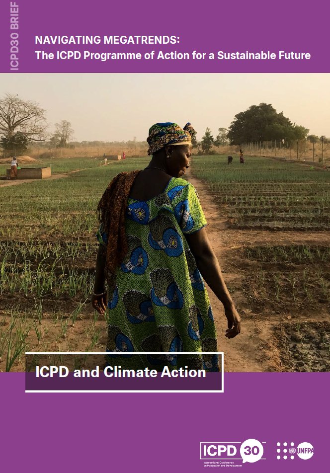 🗓️Save the date: Wed 1 May Join global leaders, policymakers, experts, & advocates for the launch of @UNFPA's #ICPD30 Briefs. Explore insights, engage in discussions, & chart the course for the next 30 years of progress in population & development. #CPD57 unf.pa/icpdfuture