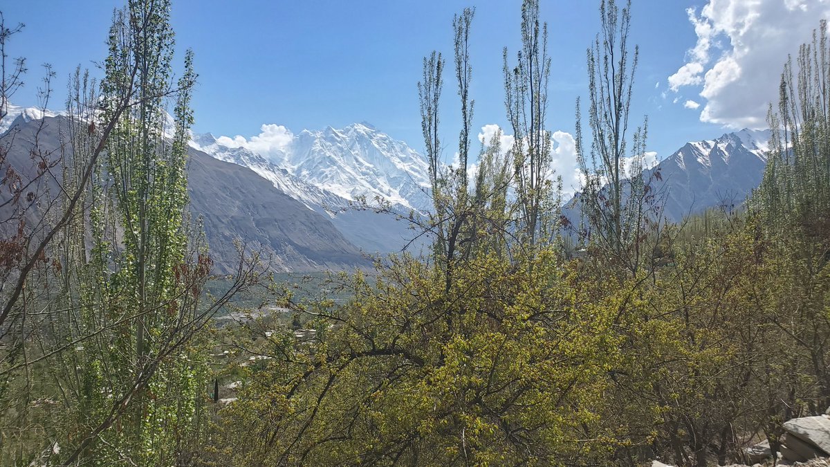 UltarHouse's tweet image. Gorgeous view of Rakaposhi Peak, Hunza.