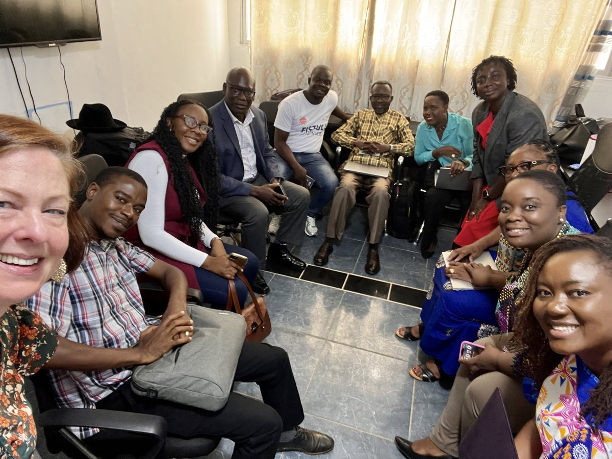 mariehmartin1's tweet photo. It’s been a productive week in #Liberia w/ our awesome @OfficialULCHS #BRIDGEU team. I’m reminded of the African proverb: if you want to go fast, go alone. If you want to go far, go together. Word. @vuglobalhealth @VUHealthPol @usaid_innovates @USAIDLiberia https://t.co/ycJJOp1pNt