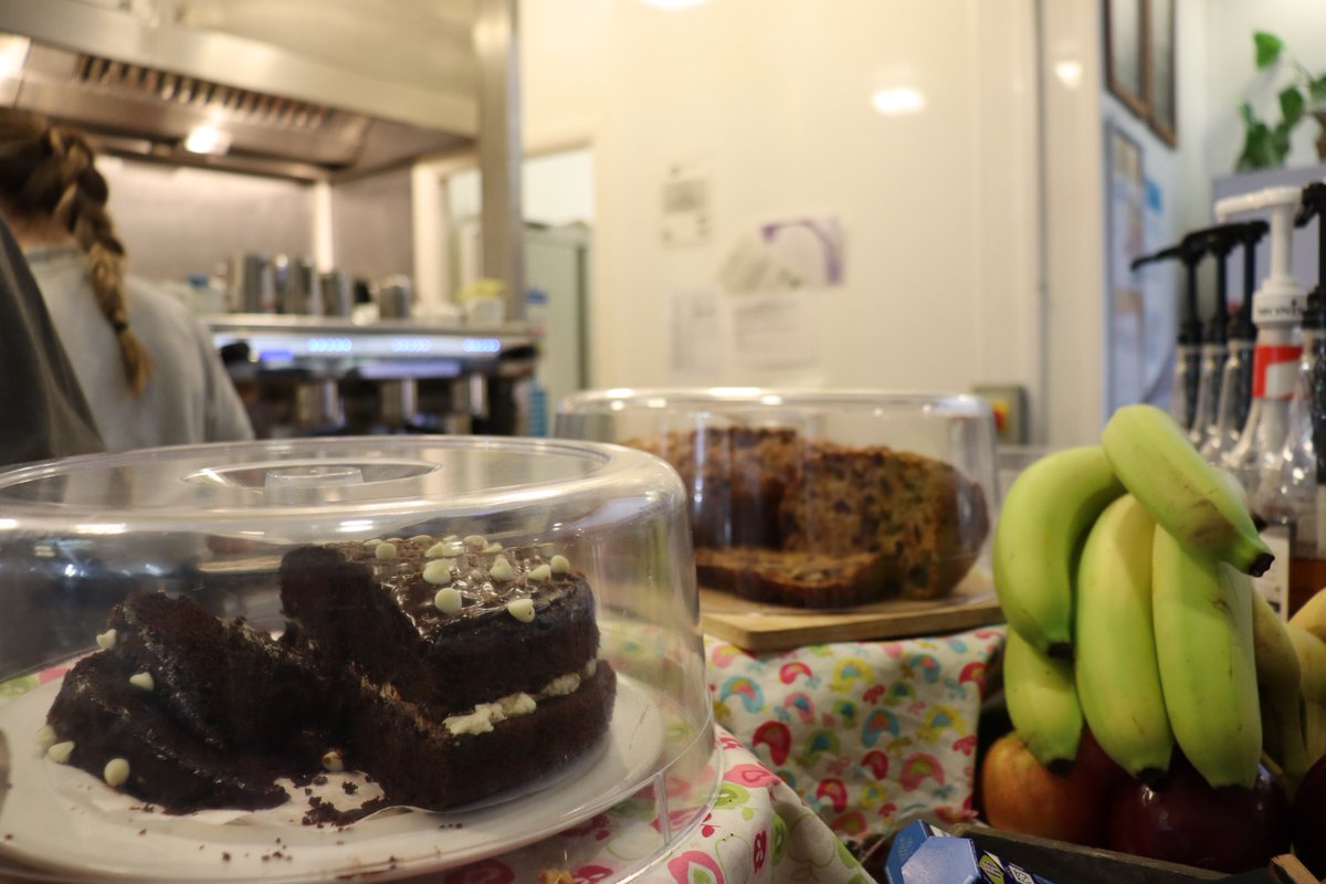 Sweet treats available from @Caffi Cyfle at Alyn Waters Country Park - all made inhouse 😋 Every item bought from the café supports our charitable aims of environmental, social, economic and cultural action. OPEN 7 days a week, call in today! #Cafe #Wrexham