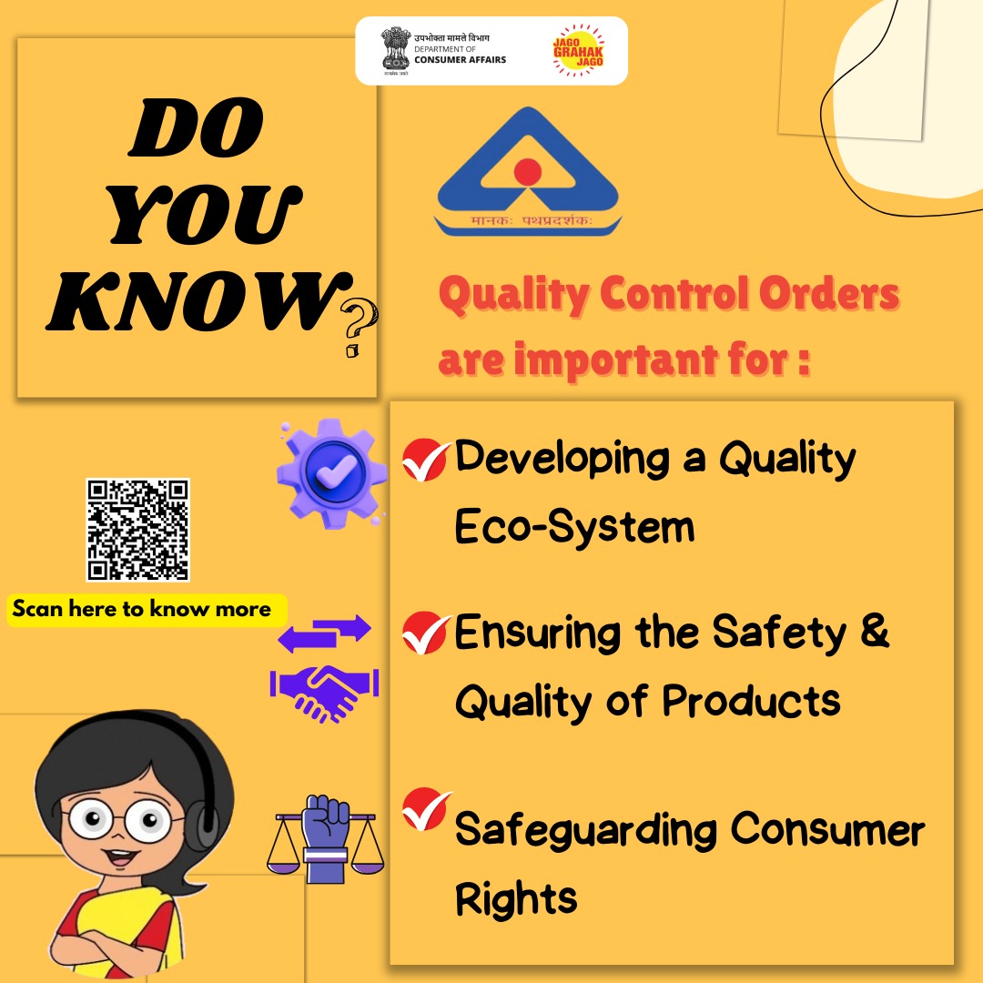 Knowledge of QCOs empowers consumers to make informed choices. #ConsumerRights #FairTrade #ProductSafety #QualityControlOrders