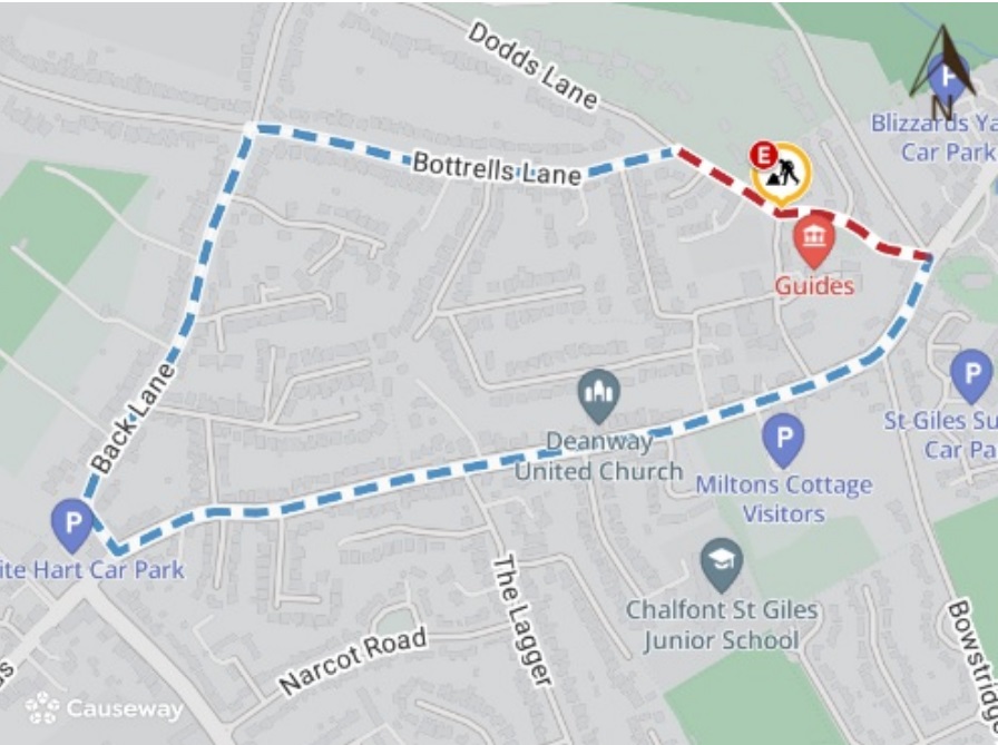 Silver Hill will be closed 9:30am - 3:30pm from today until Monday 29th while @BucksCouncil repairs the road. Please avoid Silver Hill at those times.