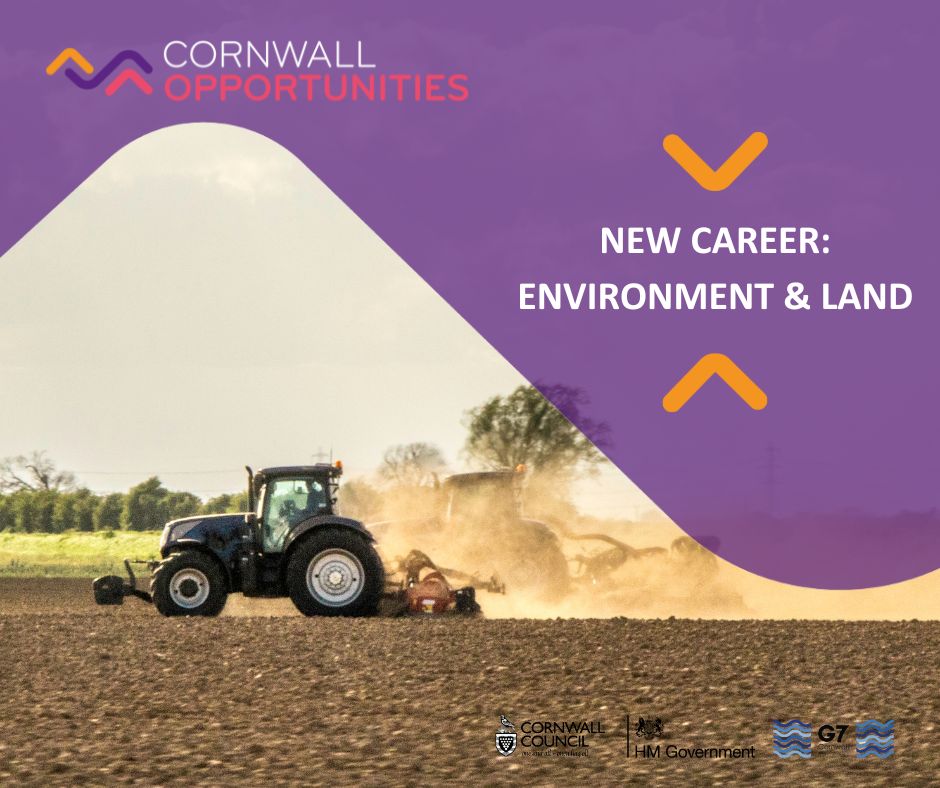 Are you passionate about a career in Environment or Land? Visit our Careers Directory to access a list of professions within this field and unlock valuable job insights. Take the first step: cornwall-opportunities.co.uk/careers/enviro… #NewCareer #EnvironmentalCareer #EnvironmentAndLand