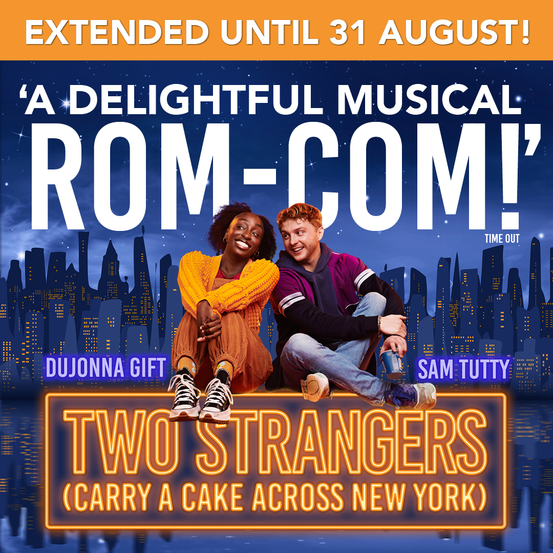 WE'RE EXTENDING OUR WEST END RUN!!!!!!! 🫠 Our little slice of New York is extending it's stay in London's @CriTheatre, now booking to Saturday 31 August 2024! 🍰🗽 *Please check our website for updates to performance schedule and times!