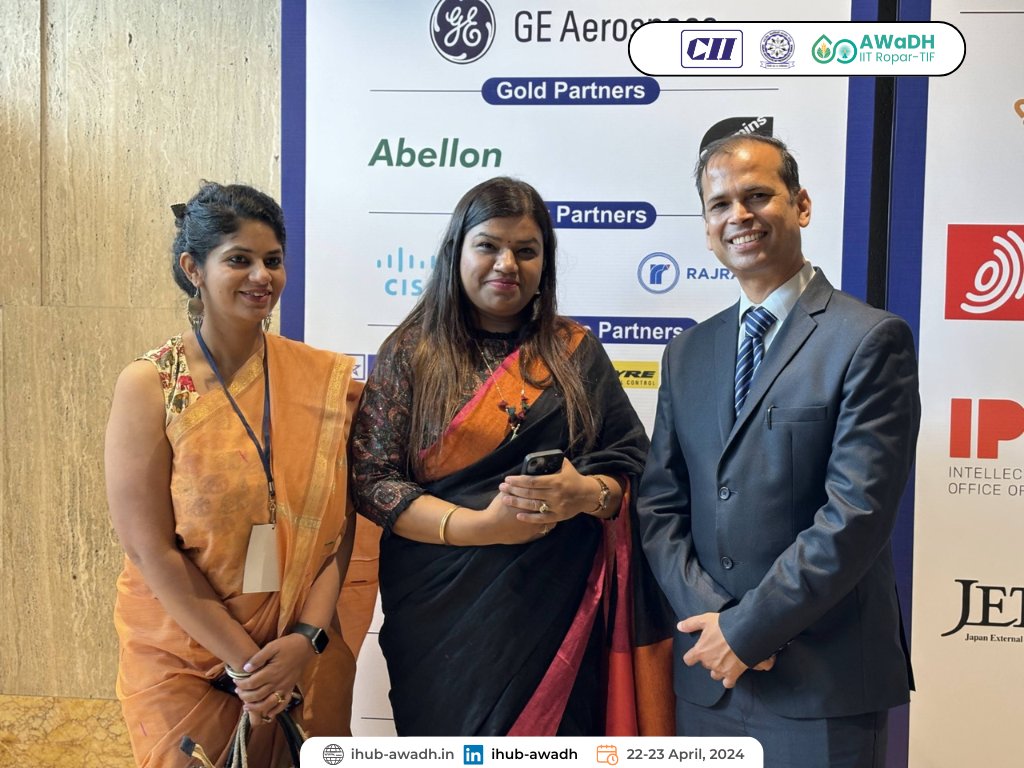 AWaDH @iitropar joined the prestigious CII Technology CII Global Innovation & Intellectual Property Summit! Engaging discussions, thought leaders, and cutting-edge tech at #CIIInnovationSummit. Proud to champion progressive IP strategies and sustainable innovation @IndiaDST
