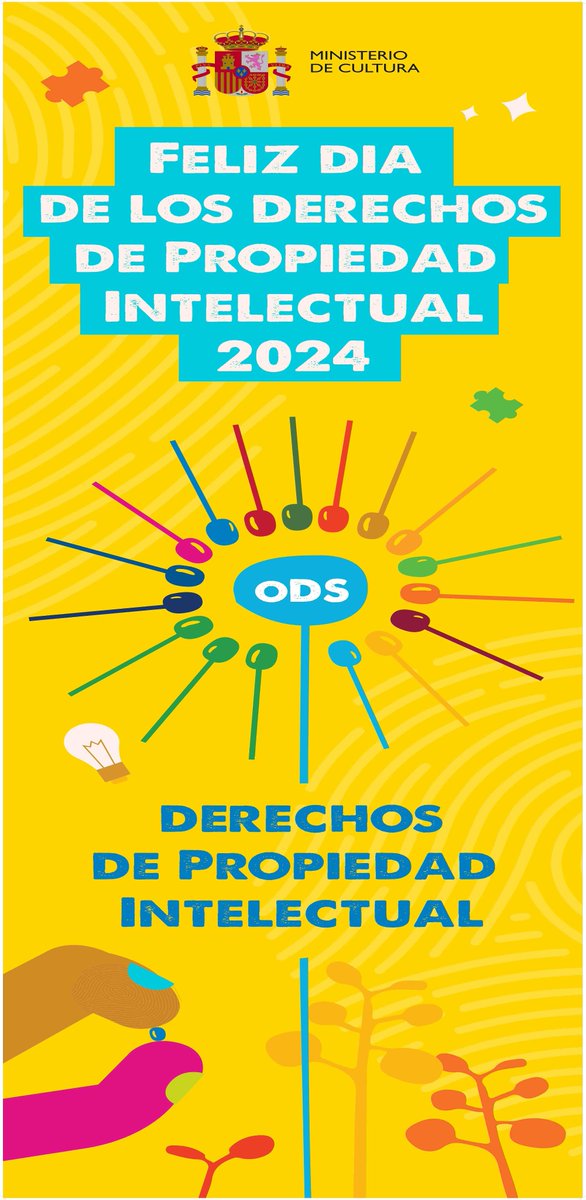 Hoy se celebra el Día Mundial de la Propiedad Intelectual e Industrial.

#PropiedadIntelectual #DiadelaPropiedadIntelectual #WoldIPDay