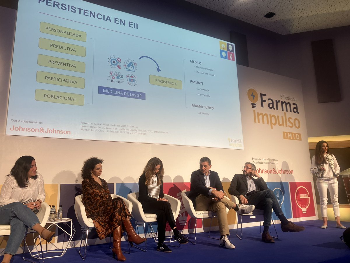 “A la Medicina de las 5P le falta una P. 

La sexta P es la #persistencia “

#FarmaImpulsoIMID