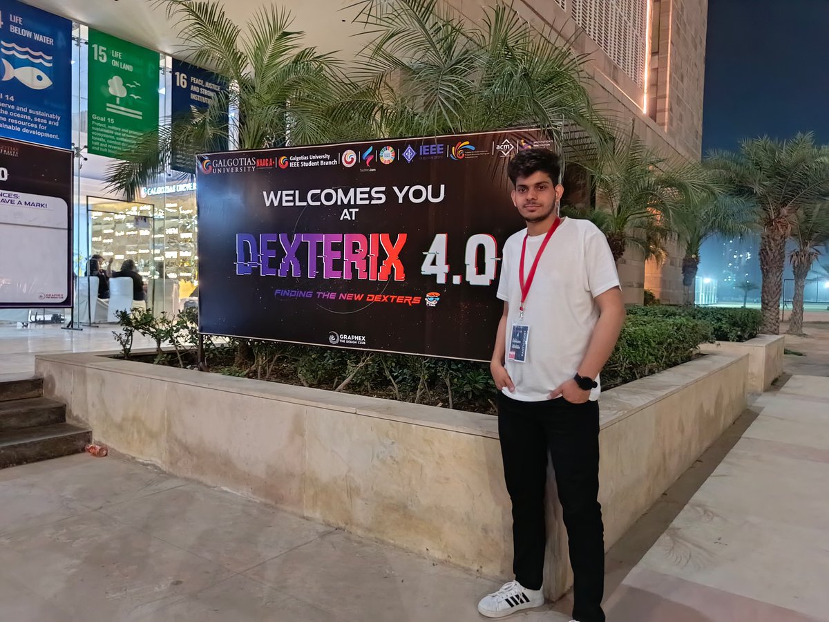 hiiiharsh's tweet photo. We love coding bcoz we made your it.  #DEXTERIX_4.0 At #Galgotias_University where I explore my coding skills as a participant it helps me to upgrade my skills and experiences so it will going very impactful for our future journey . https://t.co/sAUROQodpc