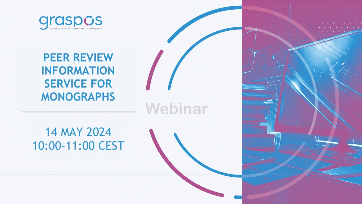 Missed the #OPERAS2024 Conference? You can still register for the next #GraspOS webinar to explore #PRISM with us on 14th May and gain insights into #OpenAccess book publishing and #PeerReview w/ @caroldelmazo, @ronaldsnijder & @eLibraryDude Register now: graspos.eu/training-mater…