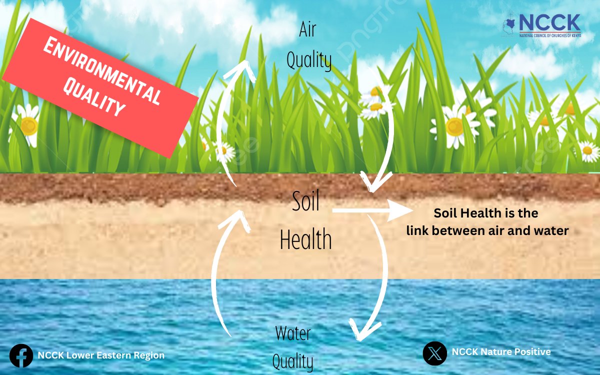 From the air we breathe to the water we drink, healthy soil acts as the vital bridge that maintains Earth's delicate harmony. Let's stand up for soil health and protect our planet's future!#PortraitMaster #AthiRiver #viralvideo #flooding #WhatsApp #kafangi #ElNino #NairobiFloods