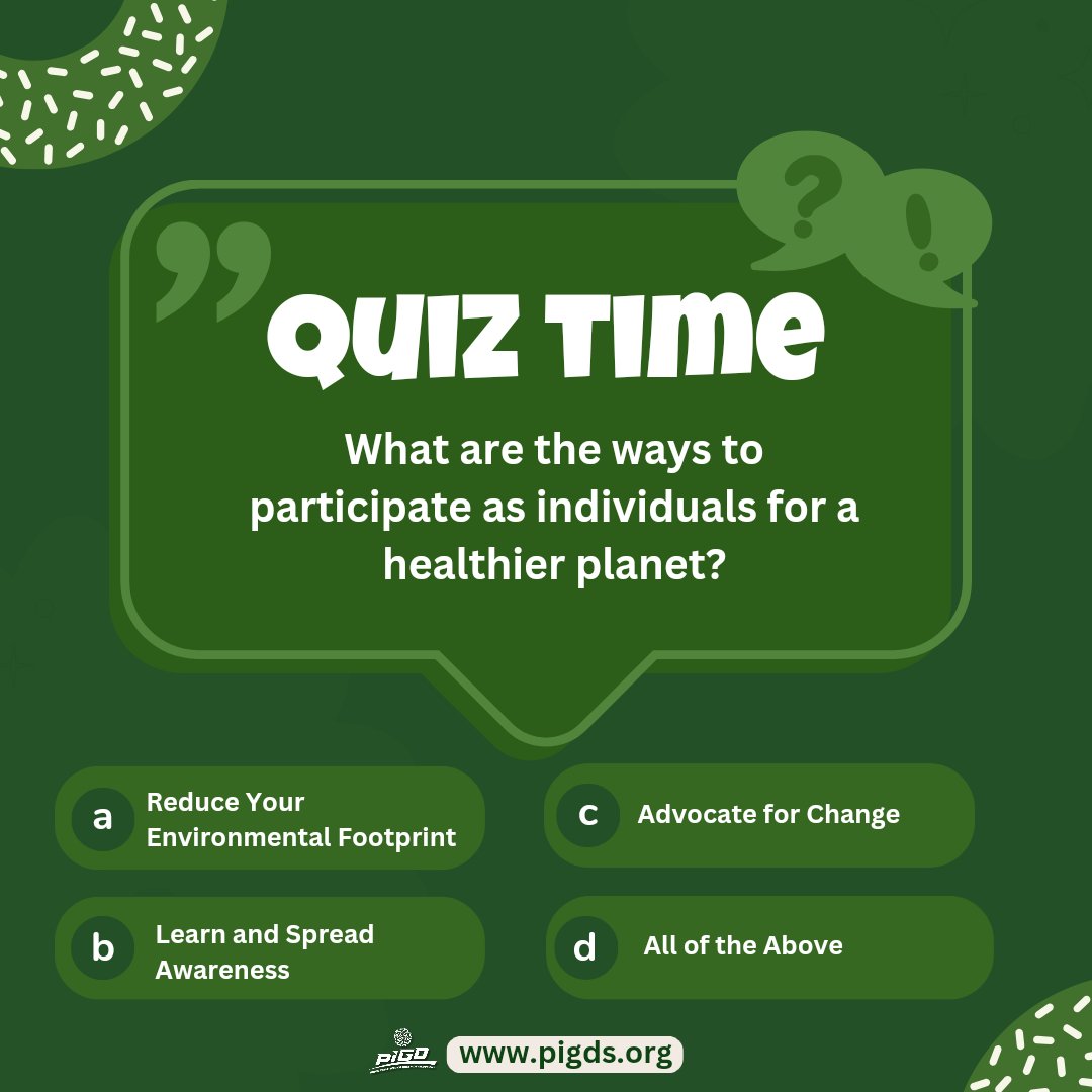 Think you know climate change? Challenge yourself with our climate action quiz ? 📚 Don't miss out! Next Friday brings another chance to test your climate knowledge with our quiz. @PlasticPollutes @EarthDay @UNFCCC @SDGaction @Sdg13Un @SDG2030 #climatequiz #ClimateActionNow