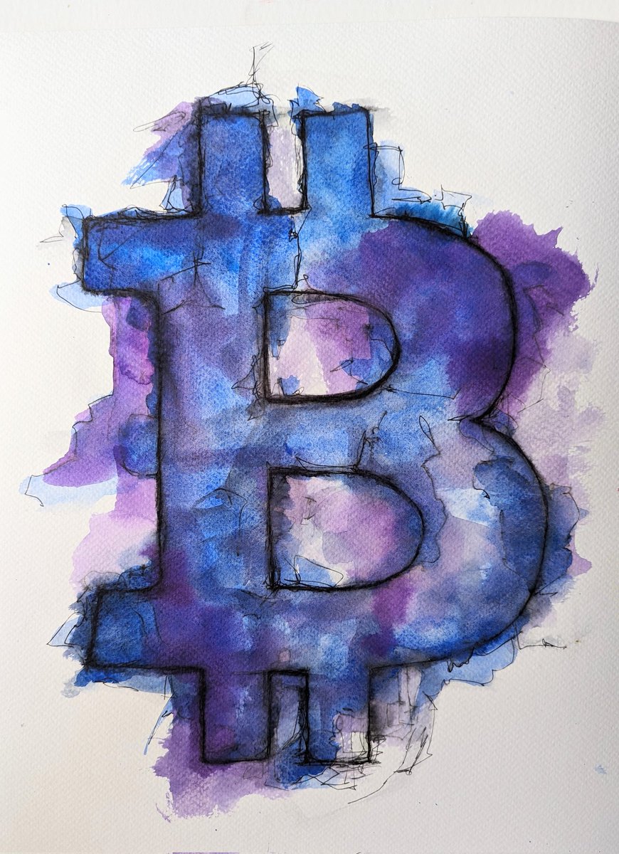 W₿S#06'

Original and unique piece
Watercolor on 300g Torchion paper
27.9 x 35.6 cm
11 x 14 in
Epoch: V; Year: I

 #bitcoin #bitcoinart #watercolor #studybitcoin #art #galleria #satoshi #cypherpunk