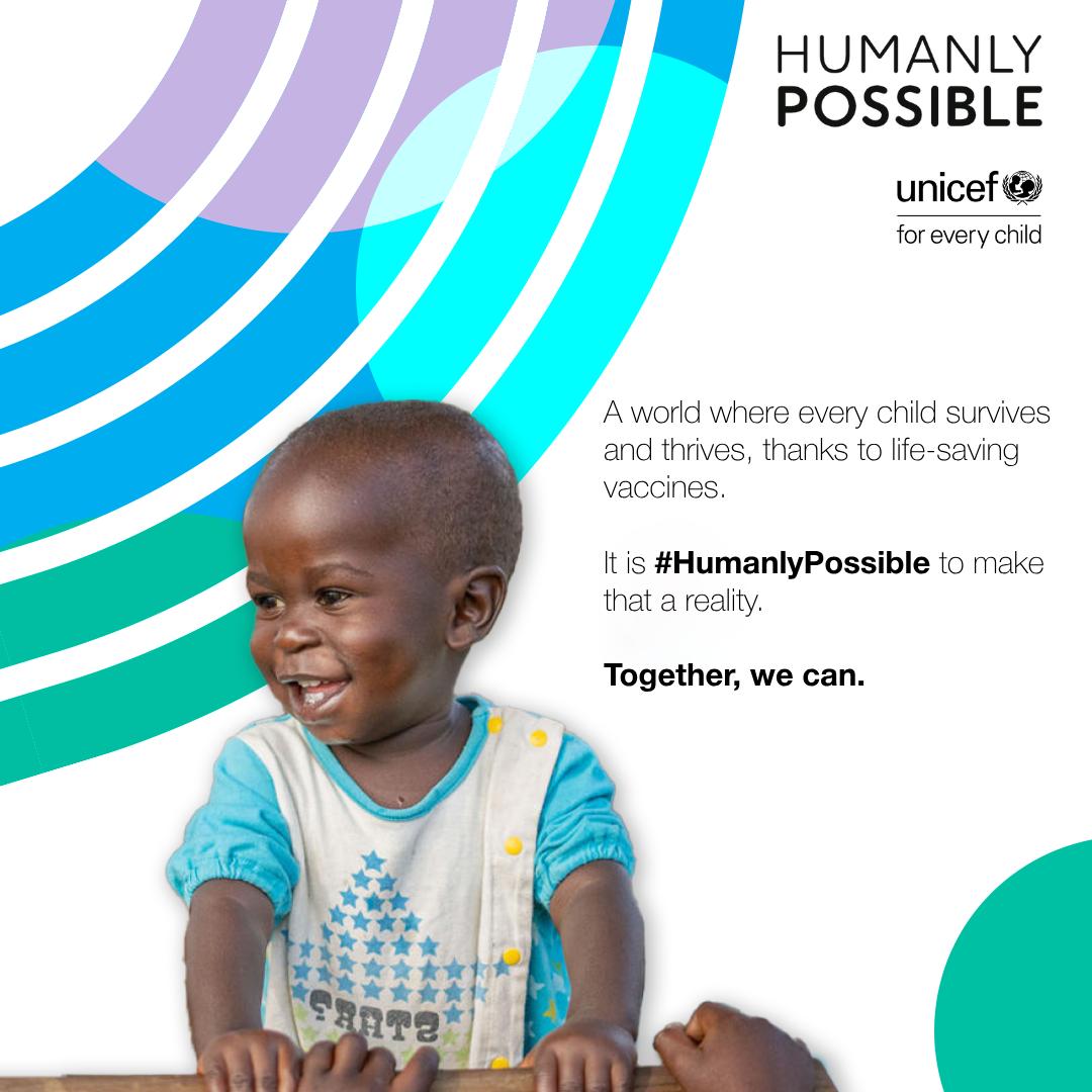 Don't let your children miss out on their routine vaccinations. UNICEF, Government of The Gambia, & @gavi remain resolute in ensuring that no child in The 🇬🇲 should ever suffer from a vaccine-preventable disease. The most #HumanlyPossible thing to do is to get them vaccinated