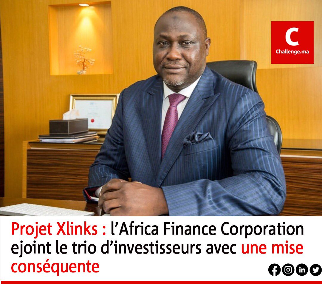 Le projet @xlinks_uk ouvre la voie à une coopération énergétique Afrique-Europe, favorisant le développement durable et une économie bas carbone. @africa_finance, #maroc, #coopération, #investissement, #géopolitique Pour en savoir 👉: ✏️shorturl.at/IOPW1