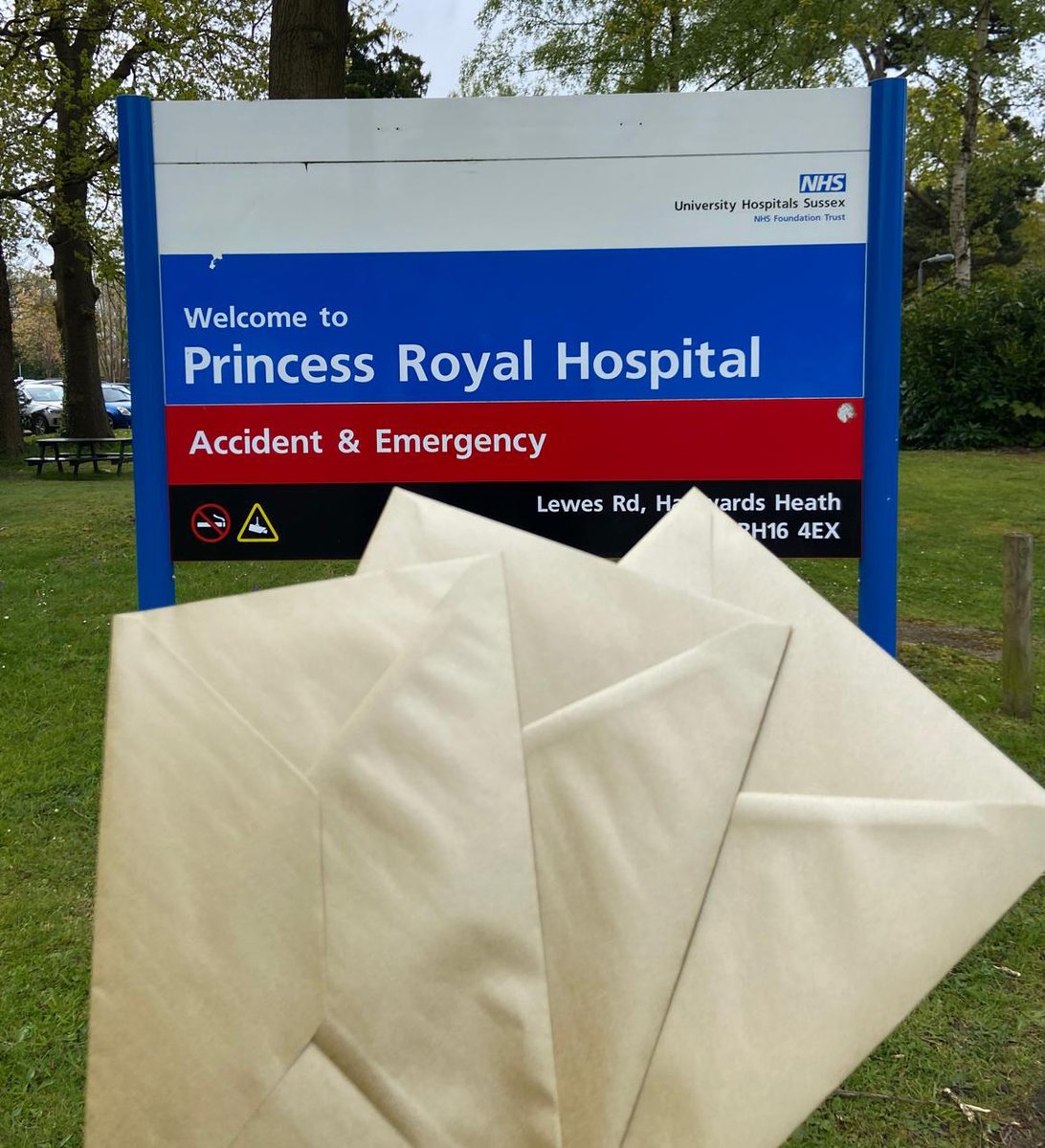 🌟The golden envelopes for the shortlisted Patient First STAR Awards 2024 nominees are at Princess Royal Hospital today.🌟 It could be you!😉