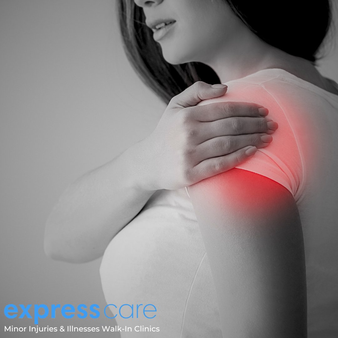 Say Goodbye to Shoulder Pain! At ExpressCare,we provide effective treatment for minor shoulder injuries. Our clinic is open 7 days a week, ensuring convenience for busy families. From minor injuries to illnesses,we treat patients of all ages,including children above the age of 1.