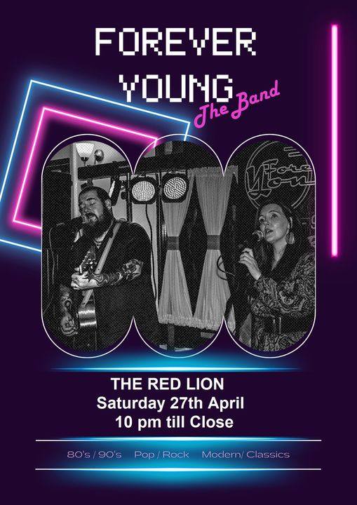 This Saturday night 27th sees the much anticipated return of the excellent FOREVER YOUNG This is going to be a cracker of a night folks. An exceptional band who knows how to get a crowd going. Hope to see you all there. #TheRedLion #Bagenalstown #Carlow