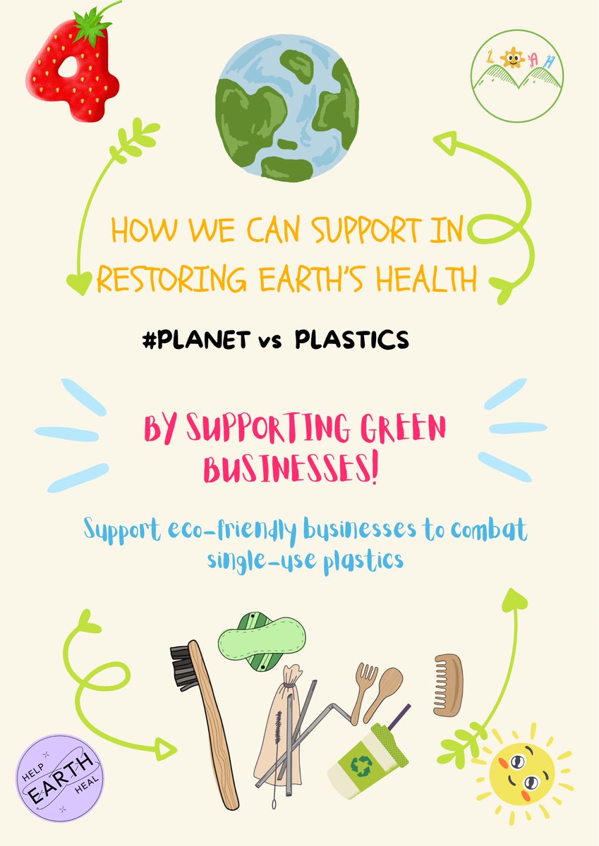 Join the movement towards a greener future! Support eco-friendly businesses, ditch single-use plastics, and help heal our planet, one sustainable choice at a time. 🌱💚 

Rooting for GreenThing {Please check them out for ecofriendly products in Kenya}

#BeatPlasticPollution