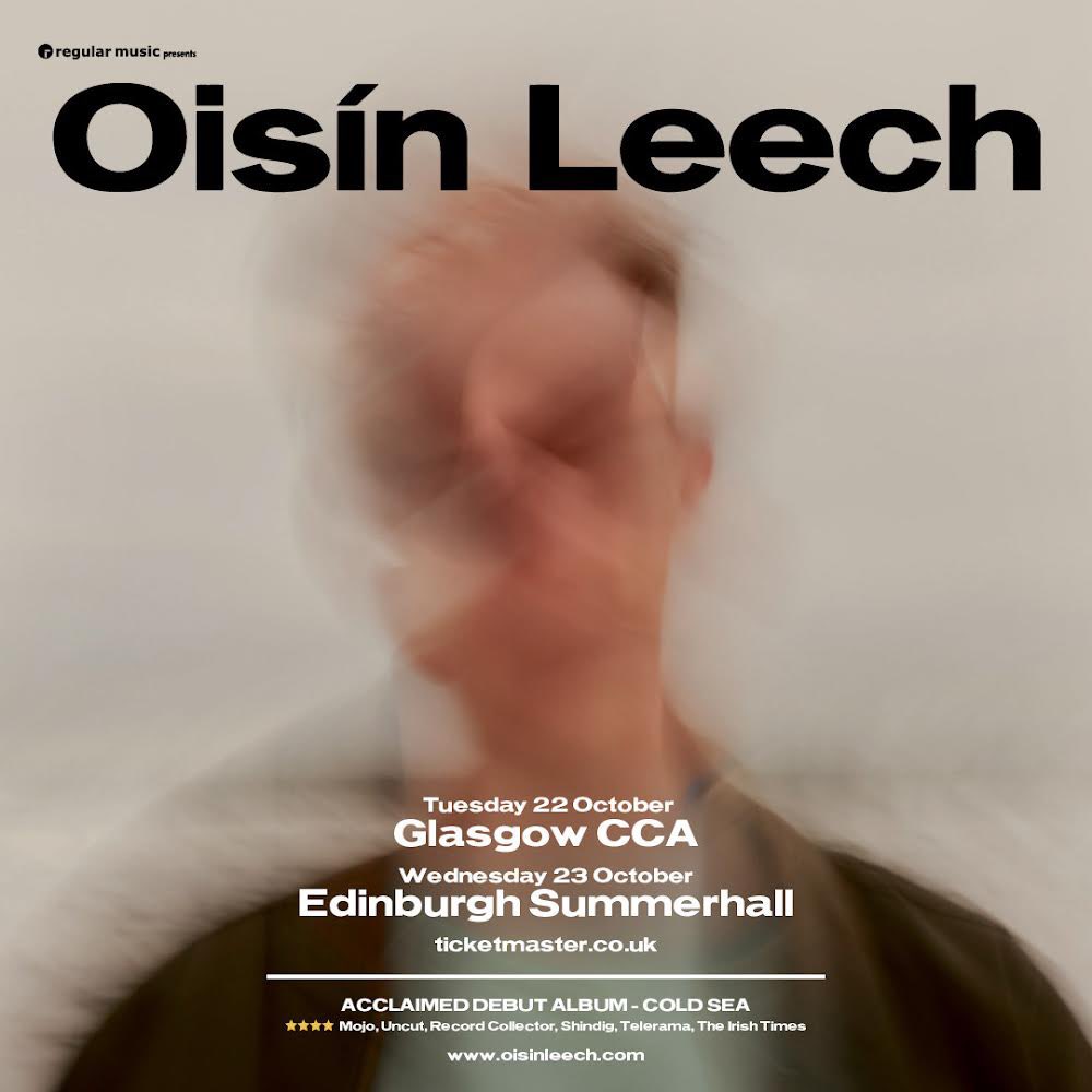 ON SALE NOW/// @OisinLeechMusic at @CCA_Glasgow & @Summerhallery in October. Tickets 🎟️ gigantic.com/oisin-leech-ti… On new album; “Exquisitely delivered.” Uncut ⭑⭑⭑⭑ “Oisin is taking his own path.” Mojo ⭑⭑⭑⭑ “Breathtaking.” Rolling Stone ⭑⭑⭑⭑