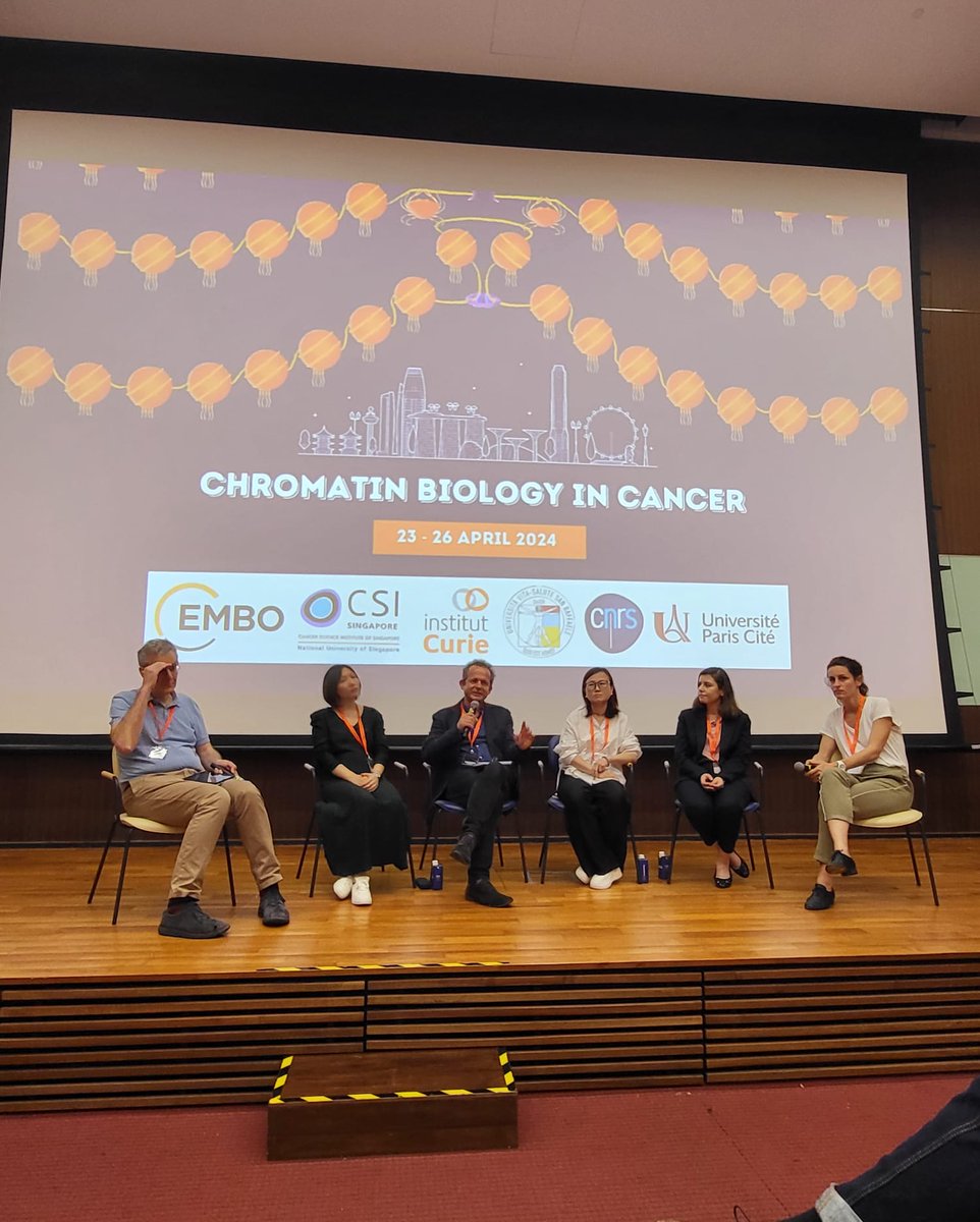 It's the last day of the EMBO Chromatin Biology in Cancer Workshop 2024! We thank all our speakers, organisers, delegates and editors who were in attendance at this workshop 😊